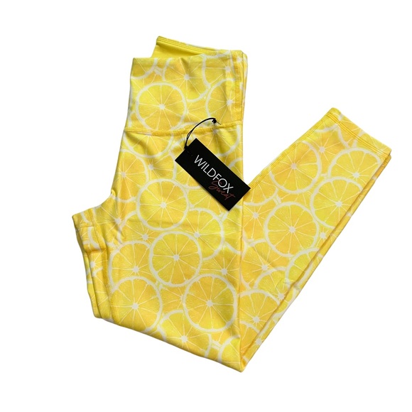 WildFox Lemon print Contender Leggings - Picture 4 of 12